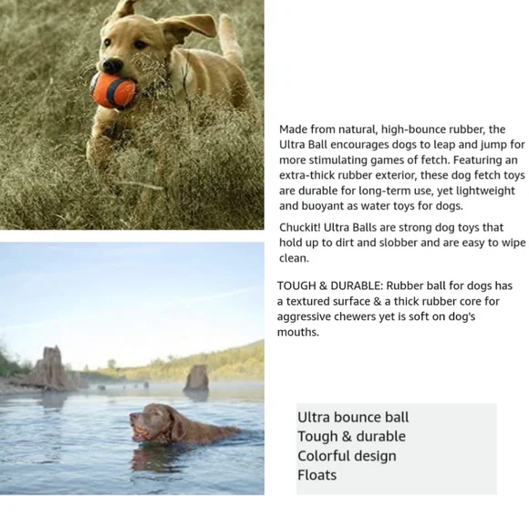 💕ChuckIt! 2 Pack /Sizes - Picture 3 of 4